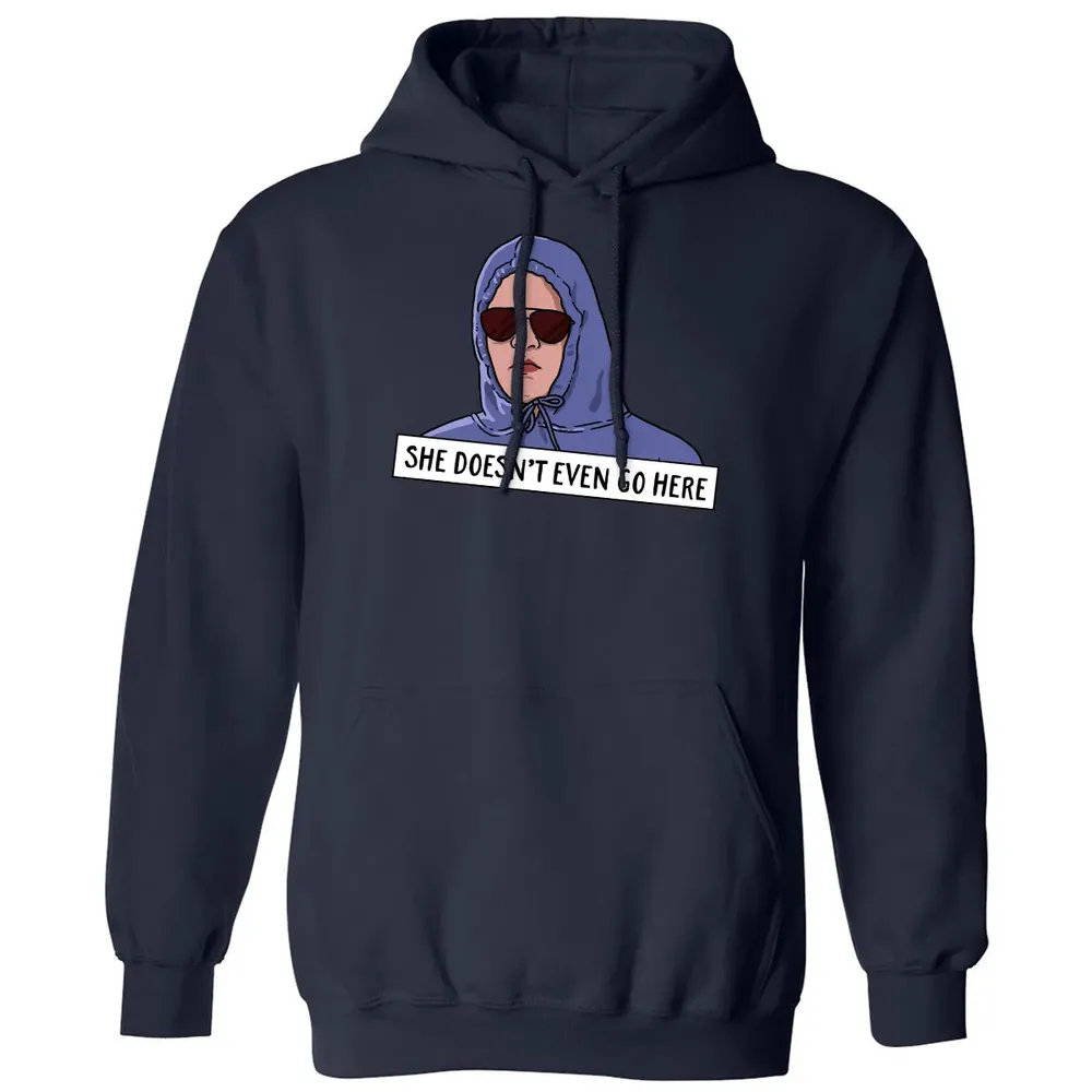 She Doesn't Even Go Here Classic Unisex Hoodie - 2