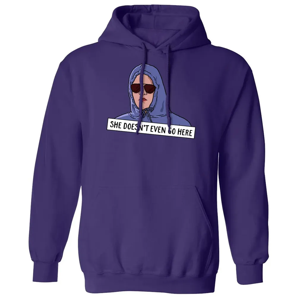 She Doesn't Even Go Here Classic Unisex Hoodie - 6