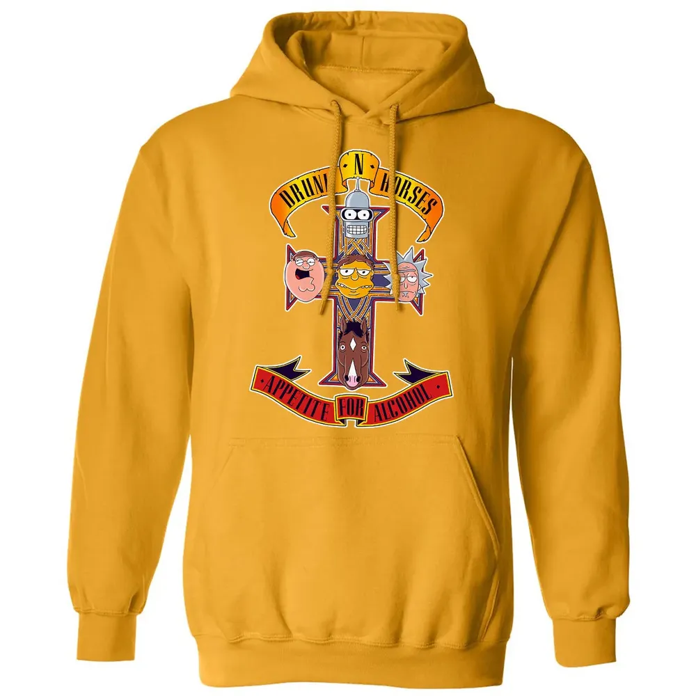 Drunk Horses Classic Unisex Hoodie - 12