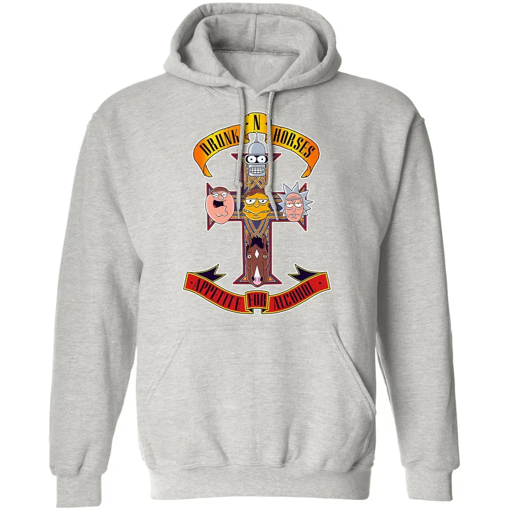 Drunk Horses Classic Unisex Hoodie - 8