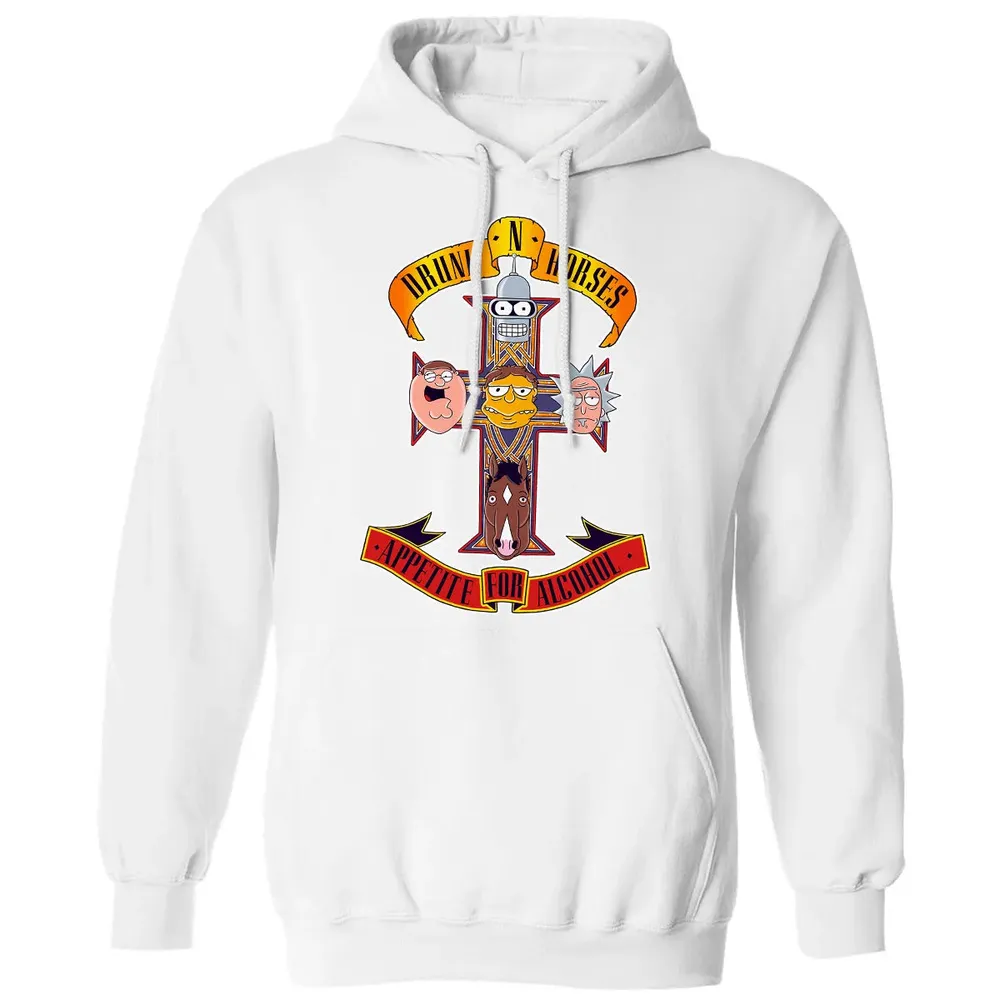 Drunk Horses Classic Unisex Hoodie - 11