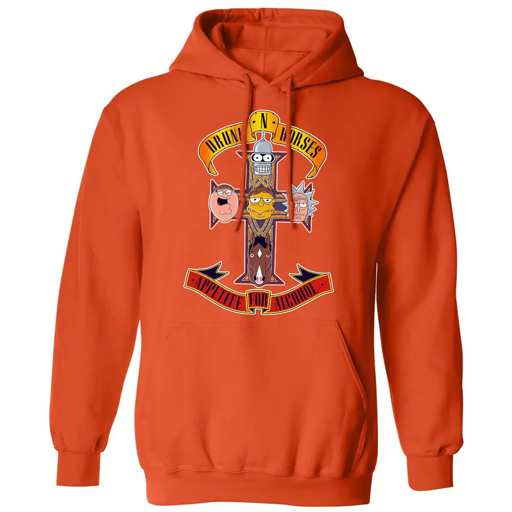 Drunk Horses Classic Unisex Hoodie - 10
