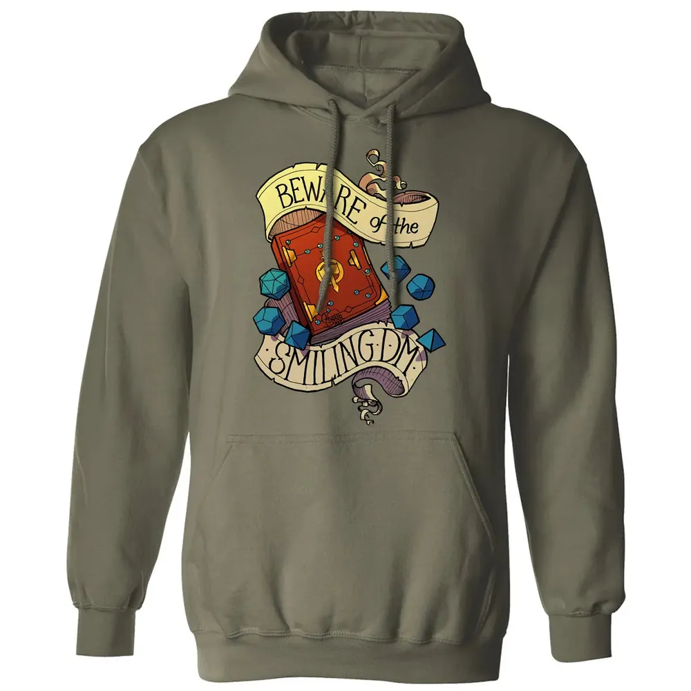 Beware of the Smiling Dungeon Master Classic Unisex Hoodie - 4