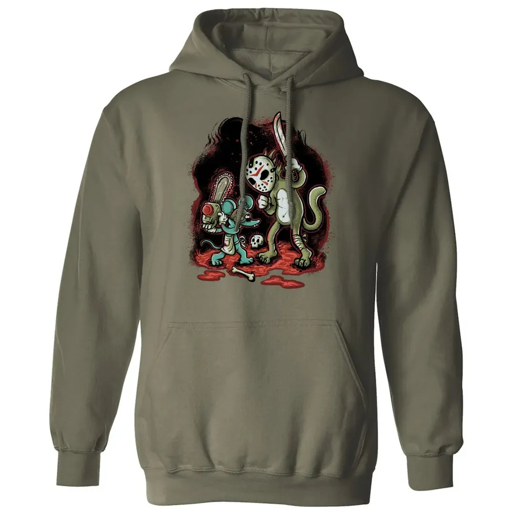 Itchy and Slashy Classic Unisex Hoodie - 4