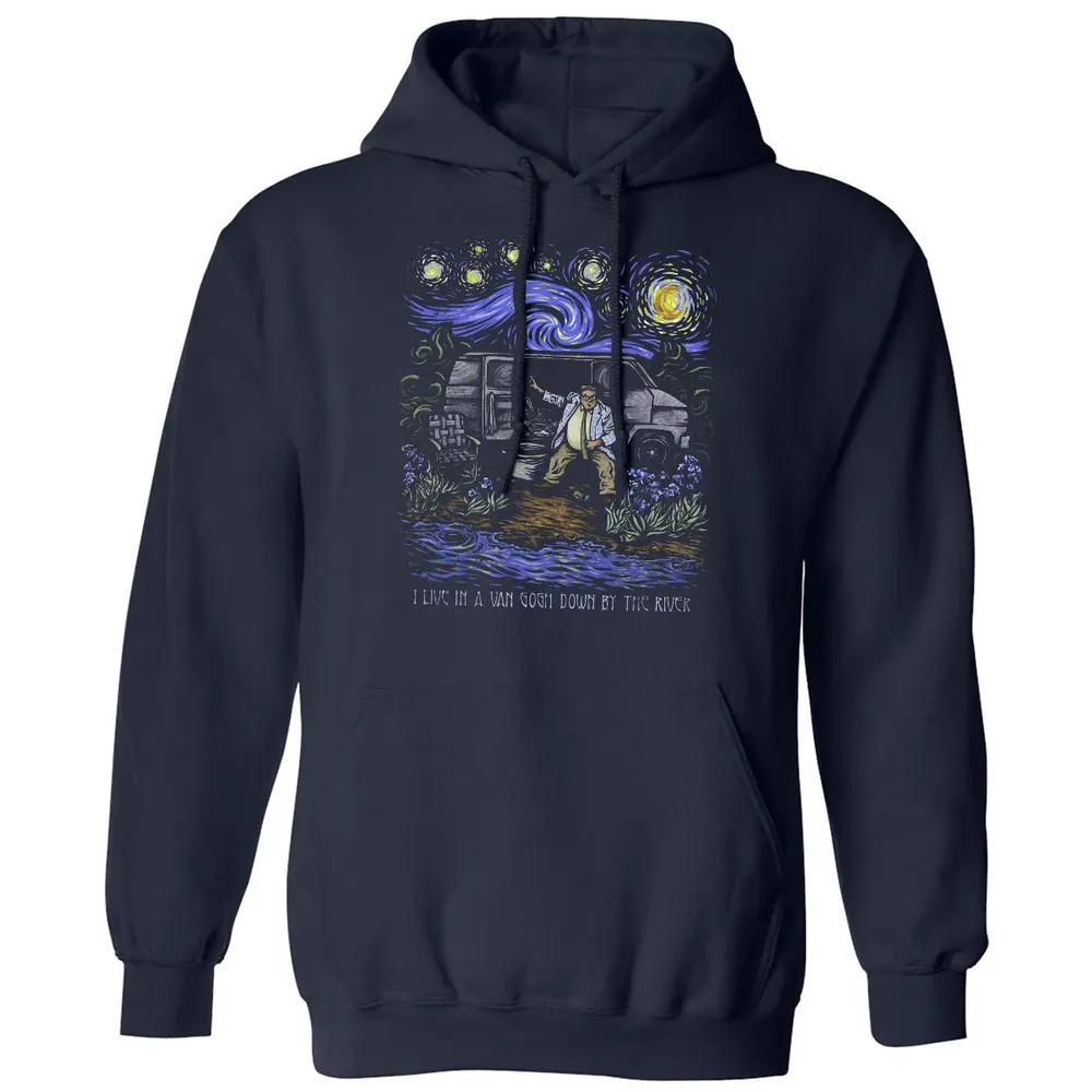Live In A Van Gogh Classic Unisex Hoodie - 2