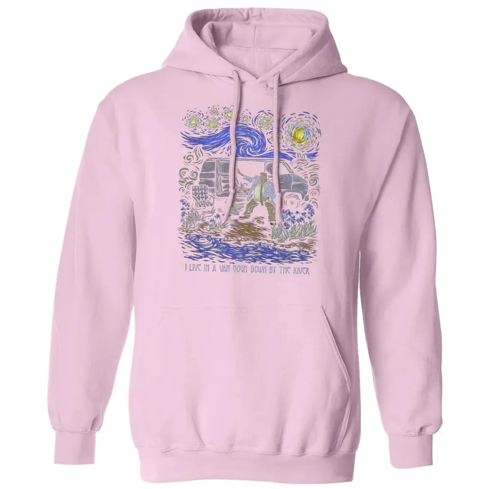 Live In A Van Gogh Classic Unisex Hoodie - 3