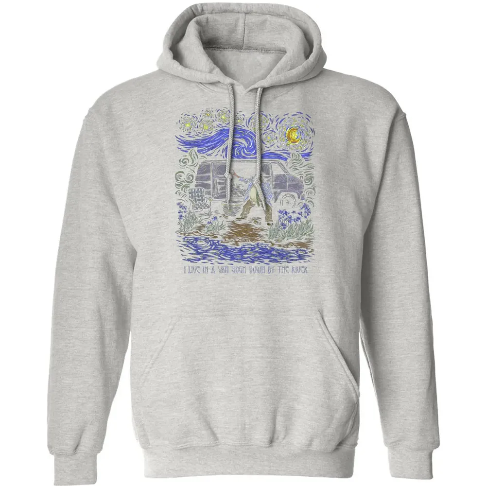 Live In A Van Gogh Classic Unisex Hoodie - 8