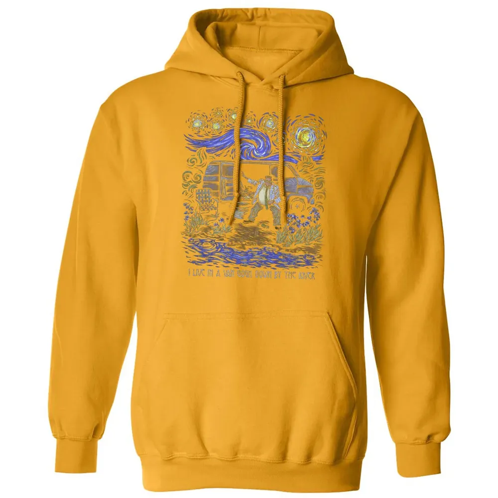 Live In A Van Gogh Classic Unisex Hoodie - 12