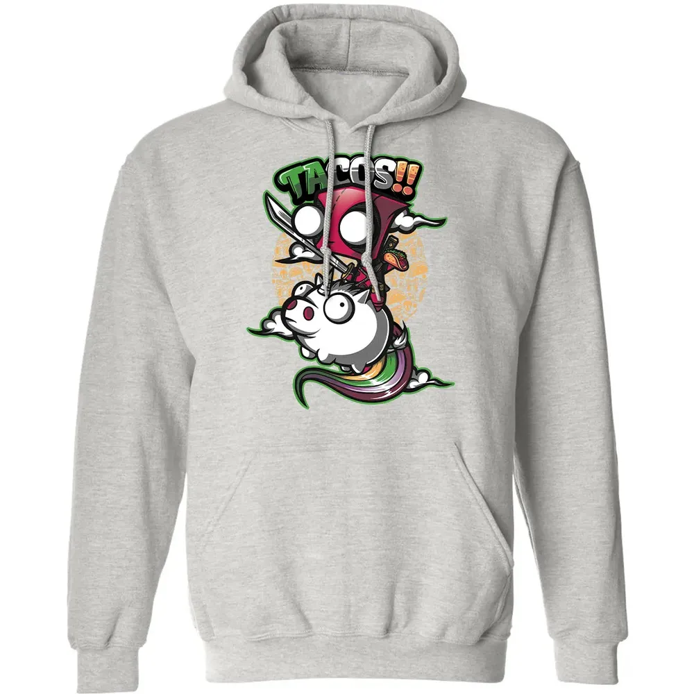 Tacos and Unicorn Classic Unisex Hoodie - 8