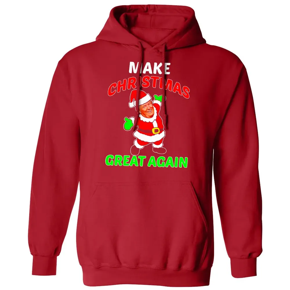 Make Christmas Great Again Classic Unisex Hoodie - 5