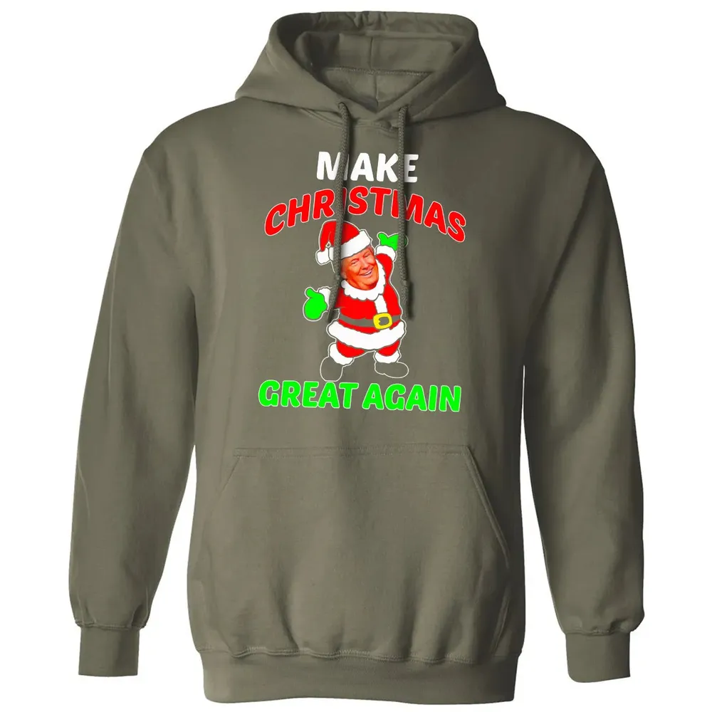 Make Christmas Great Again Classic Unisex Hoodie - 4