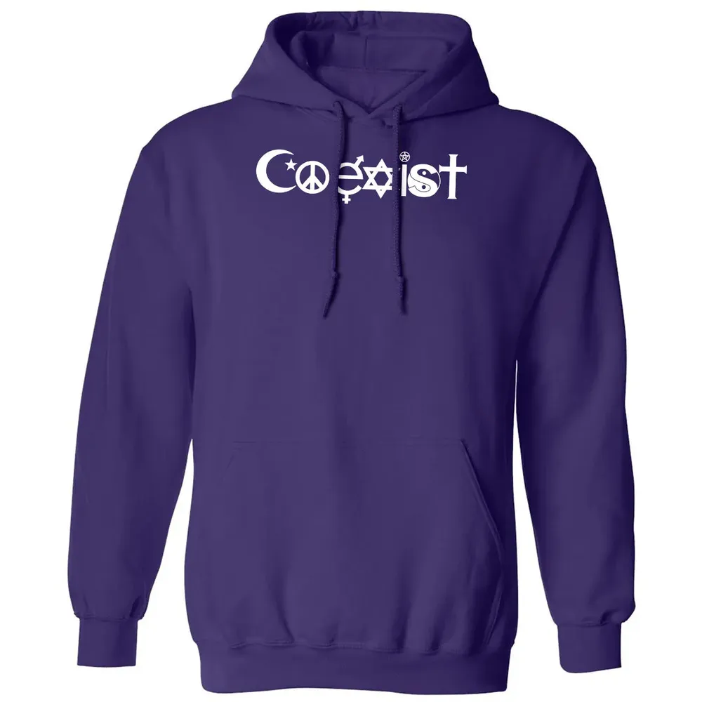 Coexist Classic Unisex Hoodie - 6