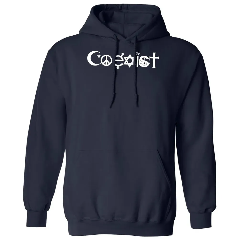 Coexist Classic Unisex Hoodie - 2