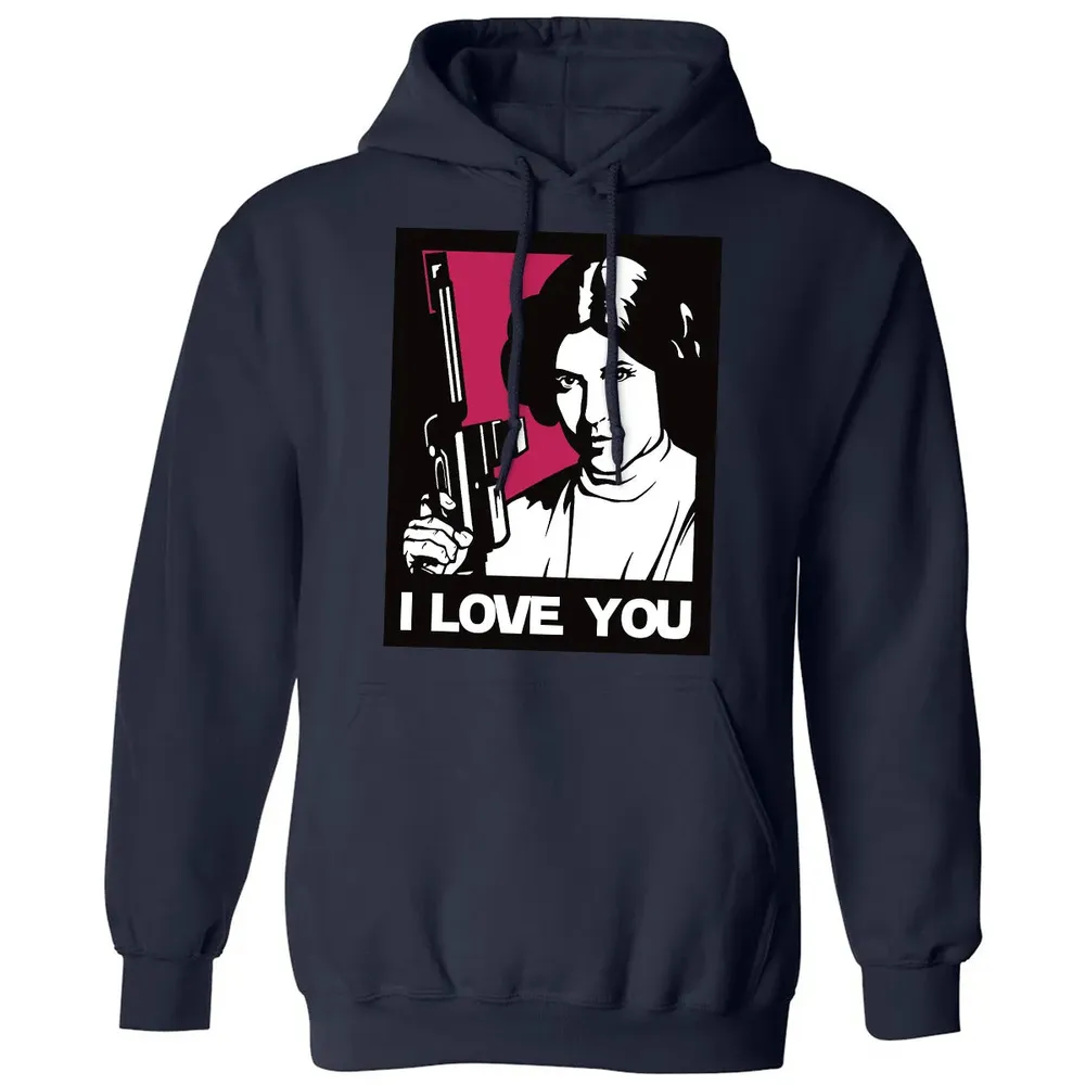 I Love You Classic Unisex Hoodie - 2
