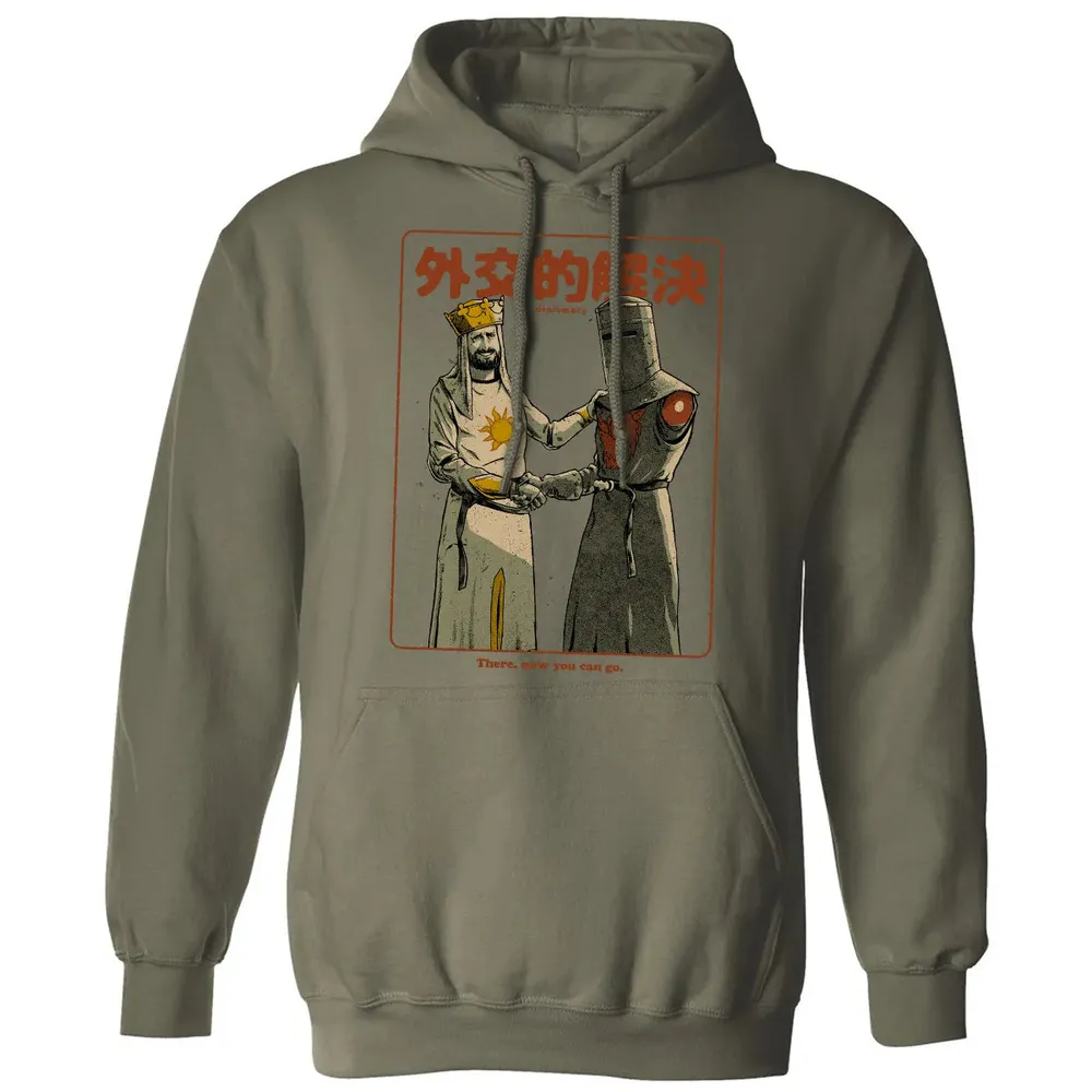 Diplomacy Classic Unisex Hoodie - 4