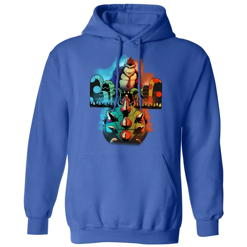 Koopa vs Kong Classic Unisex Hoodie - 9
