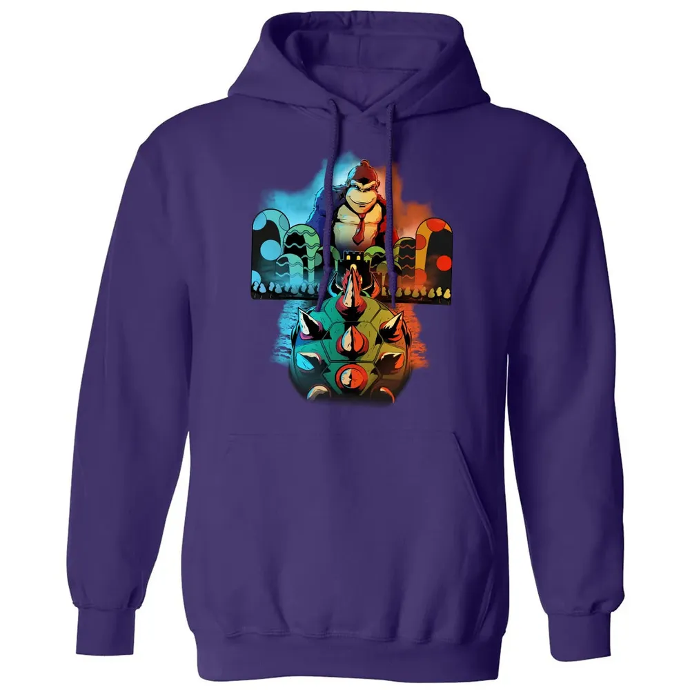 Koopa vs Kong Classic Unisex Hoodie - 6
