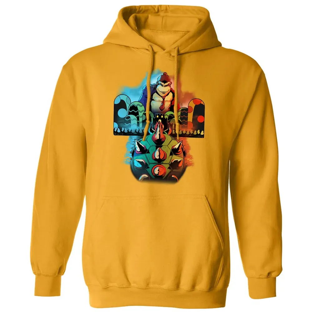 Koopa vs Kong Classic Unisex Hoodie - 12