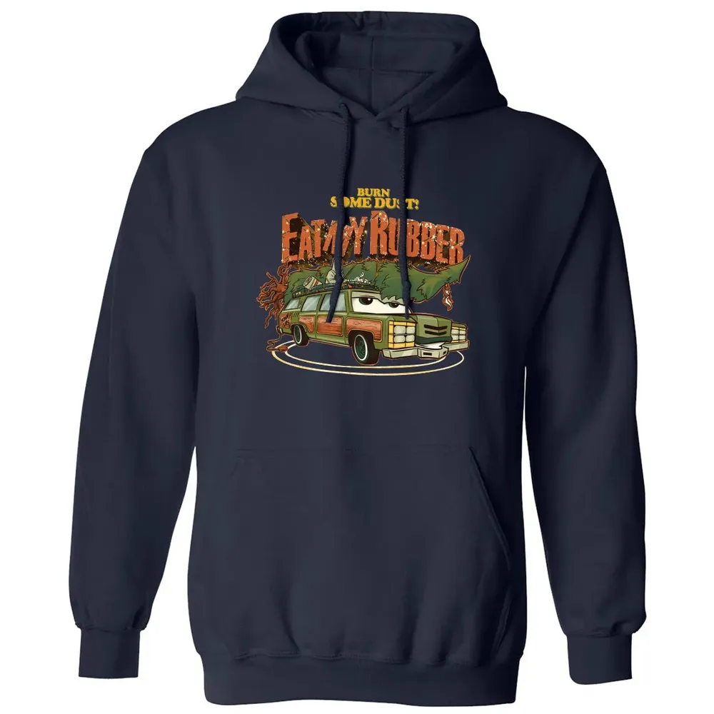 Burn Some Dust Eat My Rubber Classic Unisex Hoodie - 2