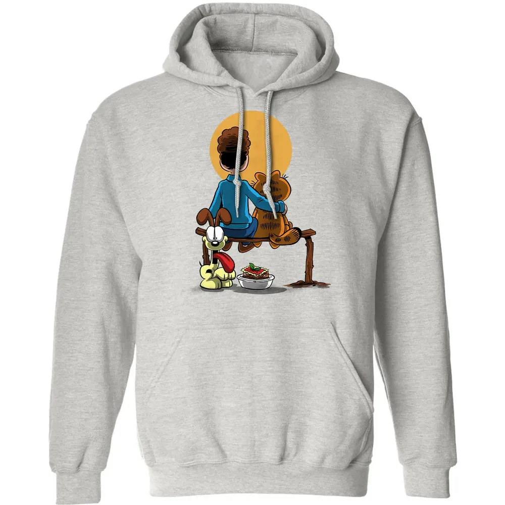 Family Gazing at the Moon Classic Unisex Hoodie - 8