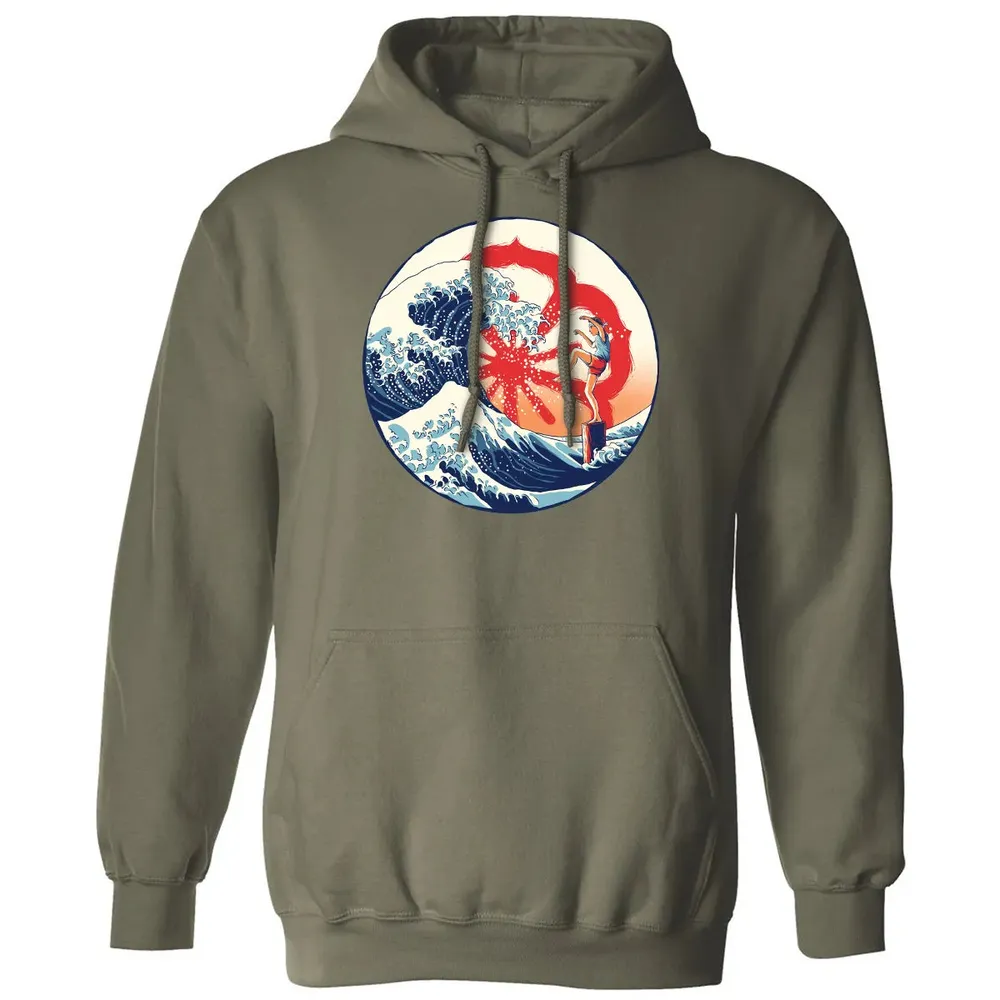 The Great Wave Of Miyagi Classic Unisex Hoodie - 4