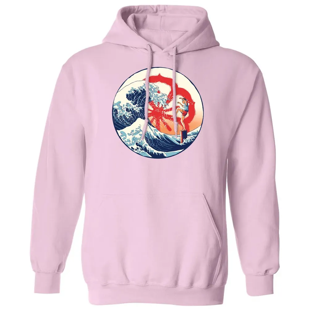 The Great Wave Of Miyagi Classic Unisex Hoodie - 3