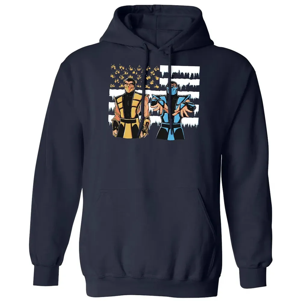 Black Dragonia Classic Unisex Hoodie - 2