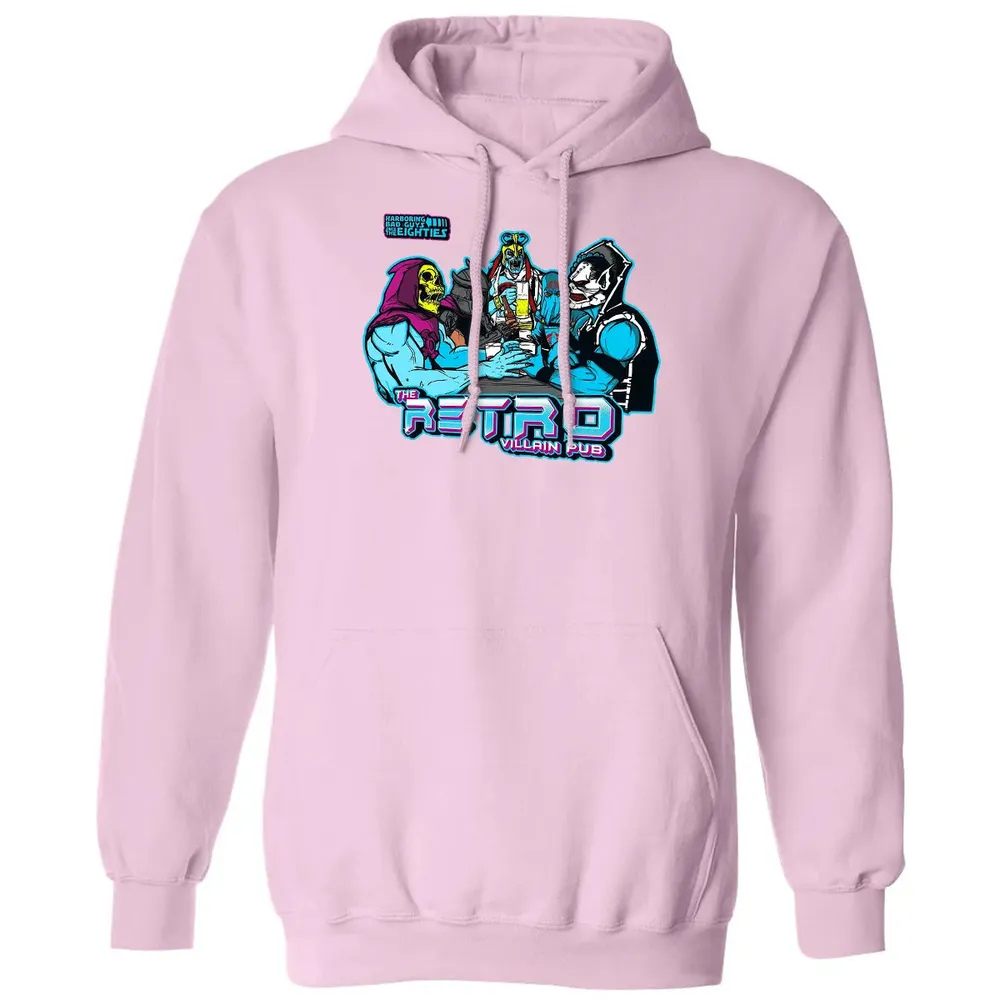 Retro Villian Pub Classic Unisex Hoodie - 3