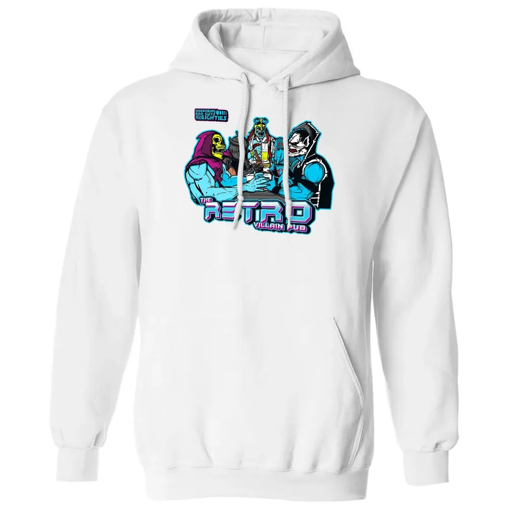 Retro Villian Pub Classic Unisex Hoodie - 11