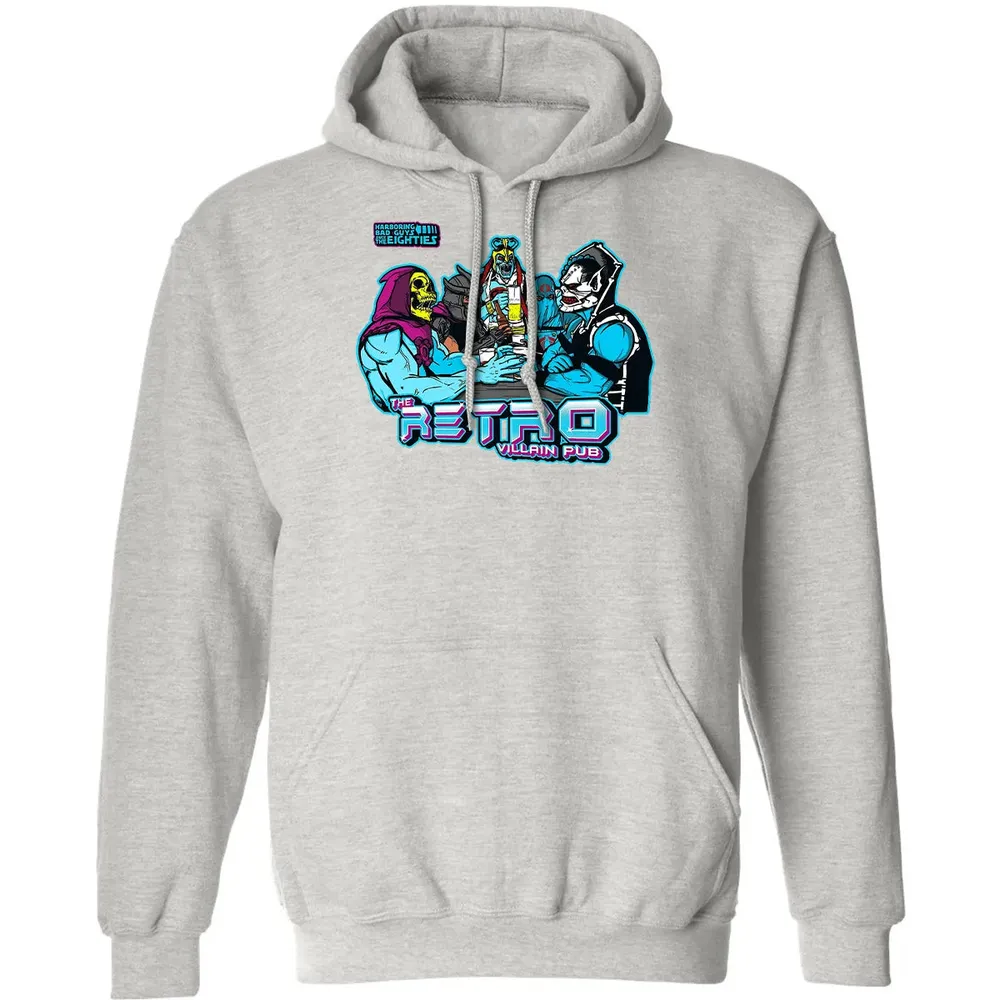 Retro Villian Pub Classic Unisex Hoodie - 8