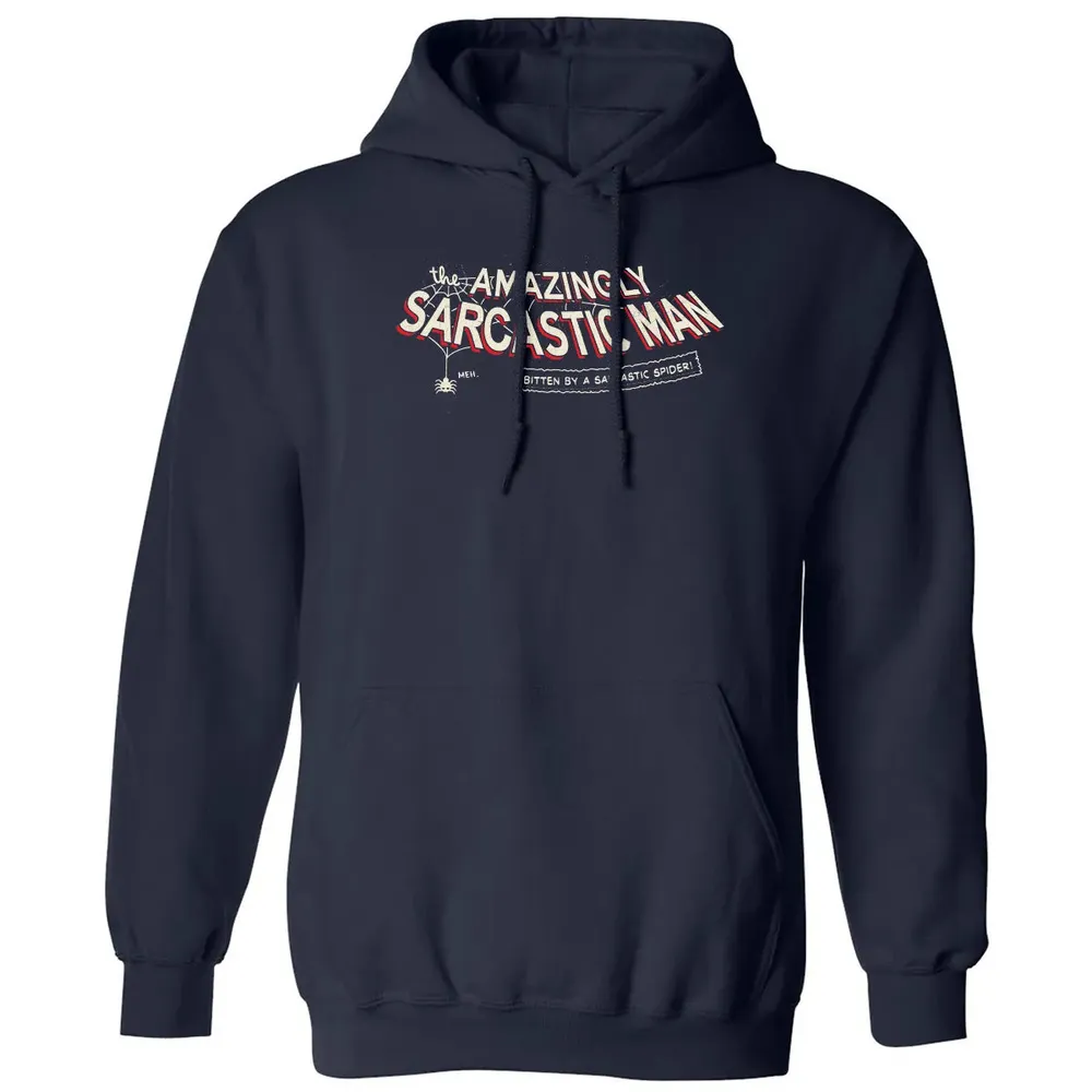 The Amazingly Sarcastic Man Classic Unisex Hoodie - 2