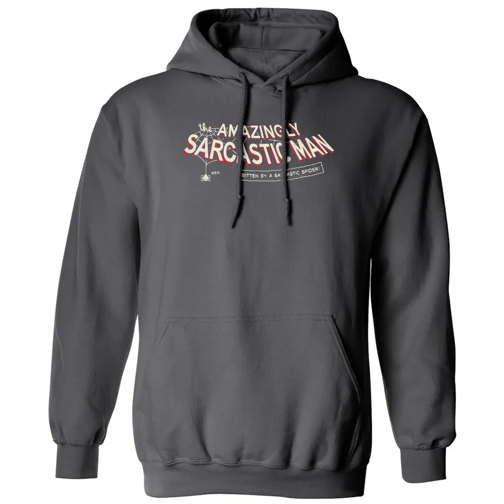 The Amazingly Sarcastic Man Classic Unisex Hoodie - 7