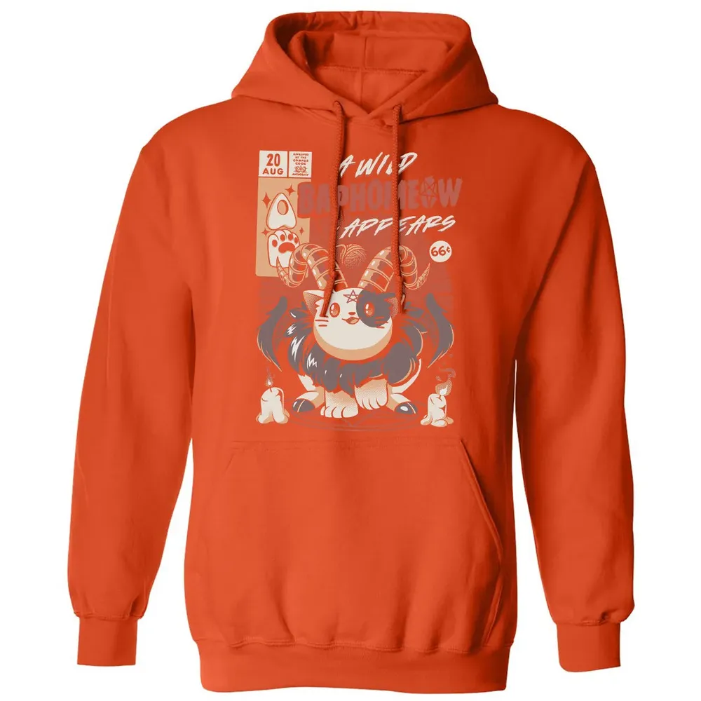 A Wild Baphomeow Appears Classic Unisex Hoodie - 10