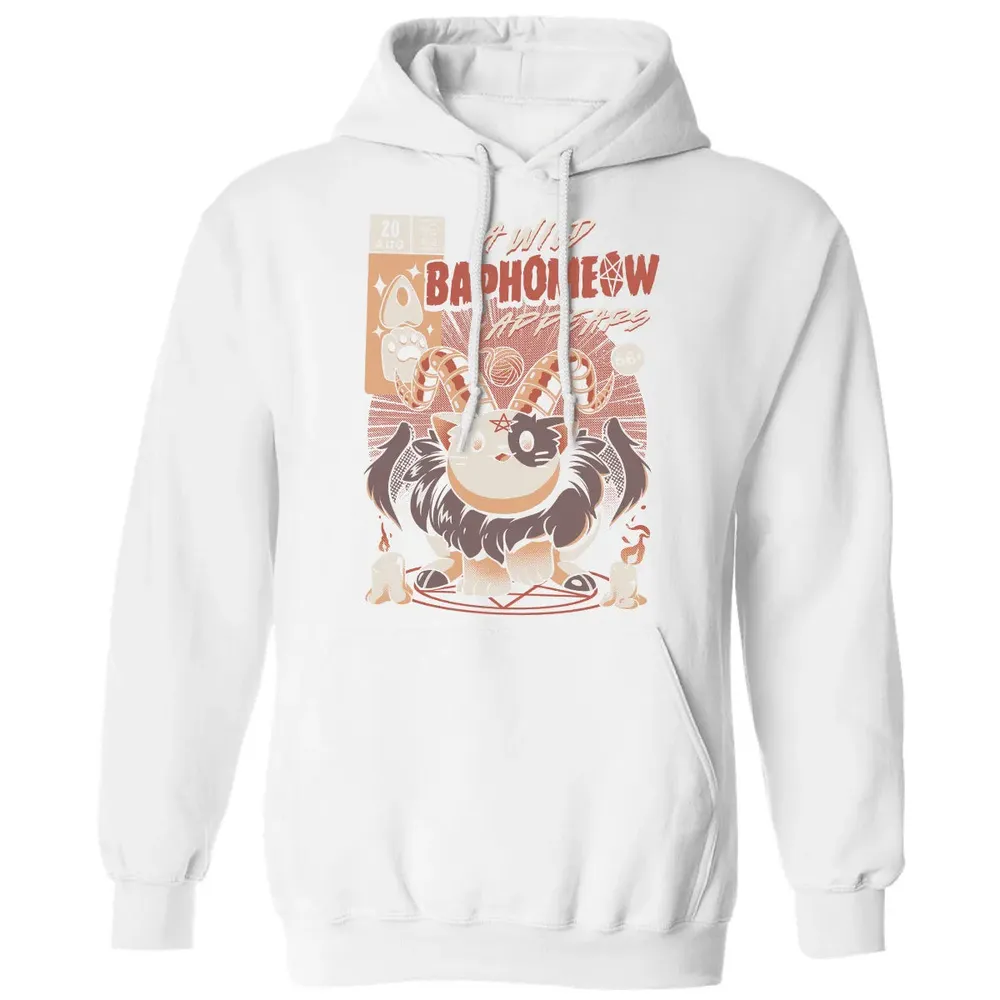 A Wild Baphomeow Appears Classic Unisex Hoodie - 11