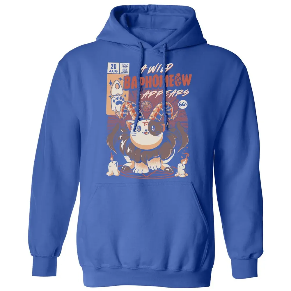 A Wild Baphomeow Appears Classic Unisex Hoodie - 9