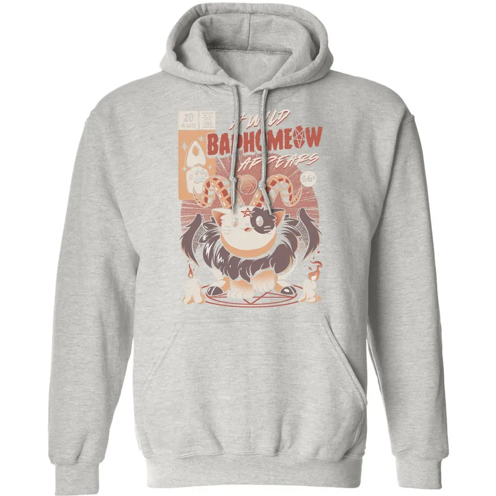 A Wild Baphomeow Appears Classic Unisex Hoodie - 8