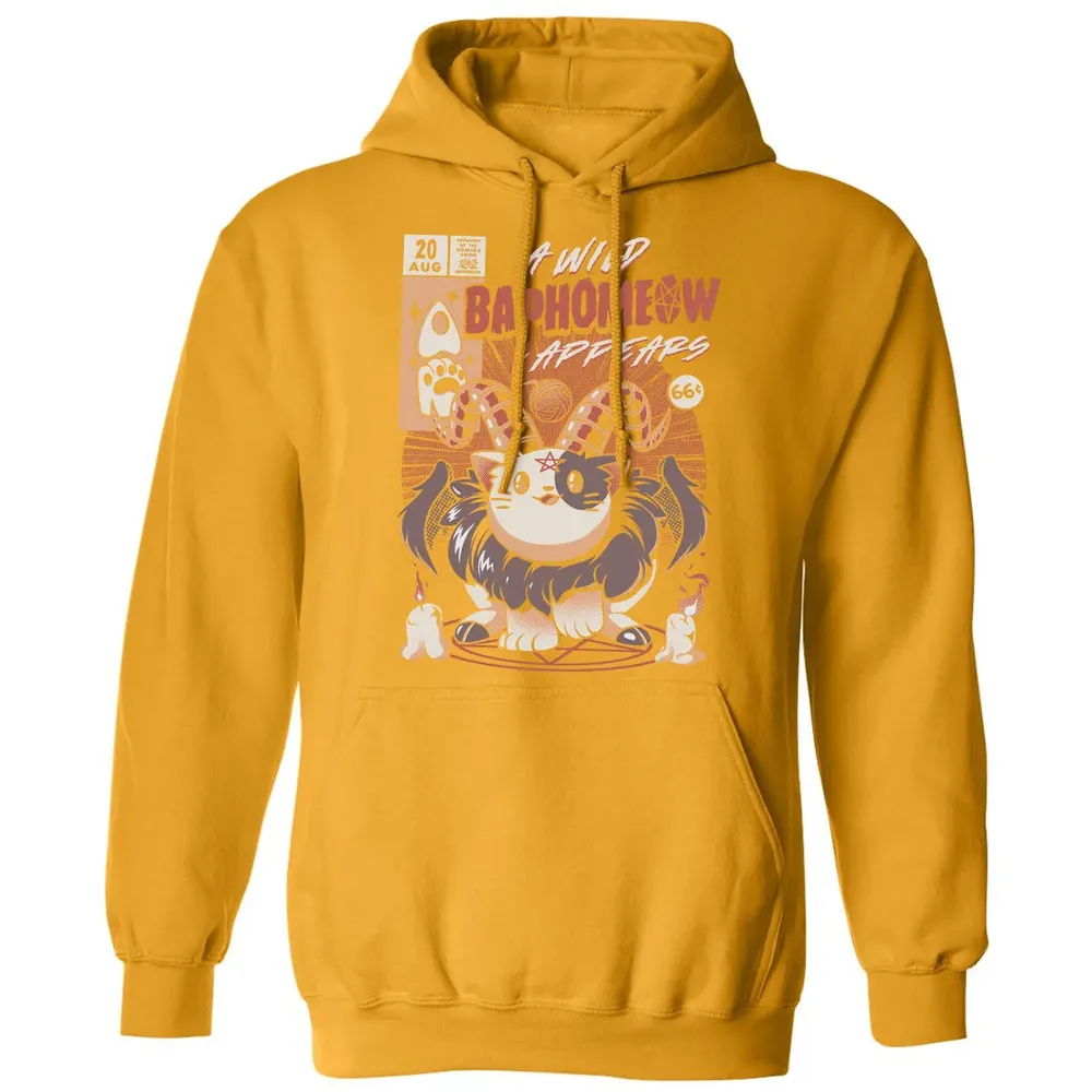 A Wild Baphomeow Appears Classic Unisex Hoodie - 12