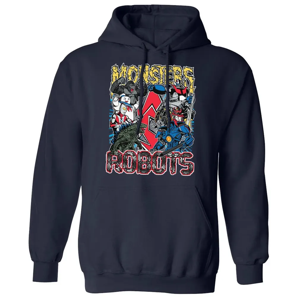 Monsters vs Robots Classic Unisex Hoodie - 2