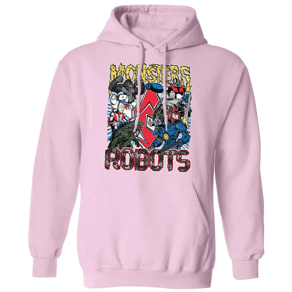 Monsters vs Robots Classic Unisex Hoodie - 3