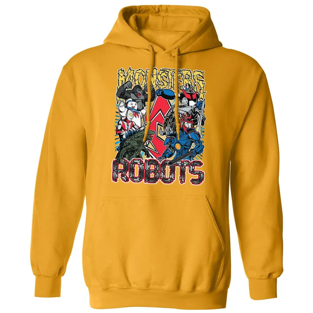 Monsters vs Robots Classic Unisex Hoodie - 12