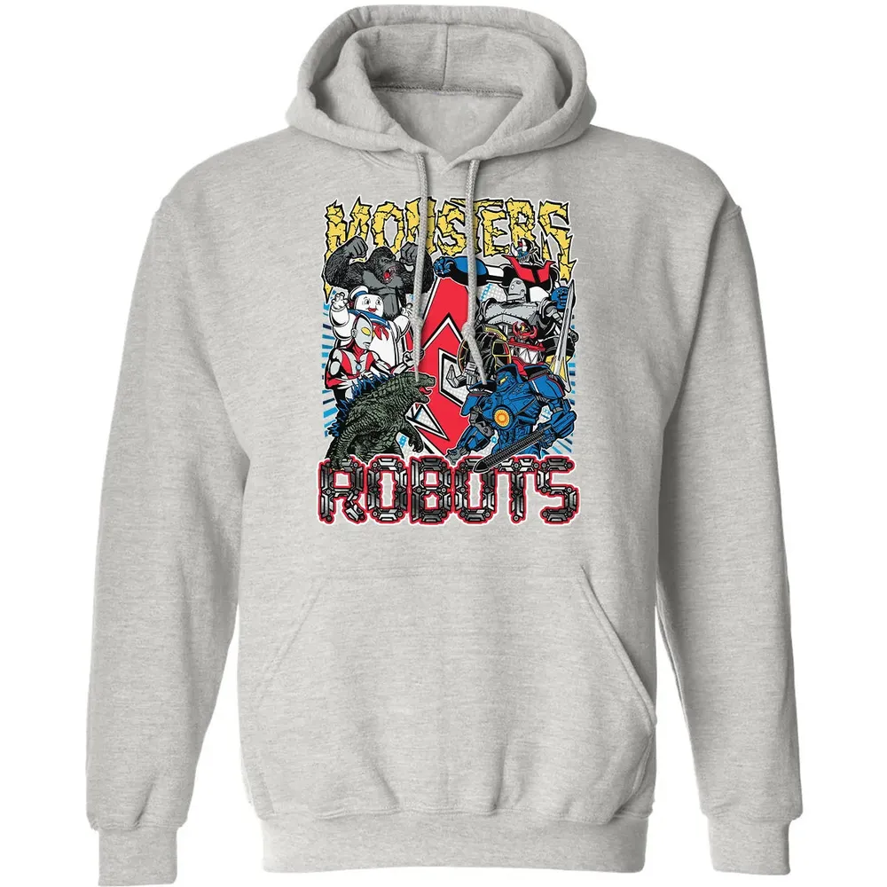 Monsters vs Robots Classic Unisex Hoodie - 8