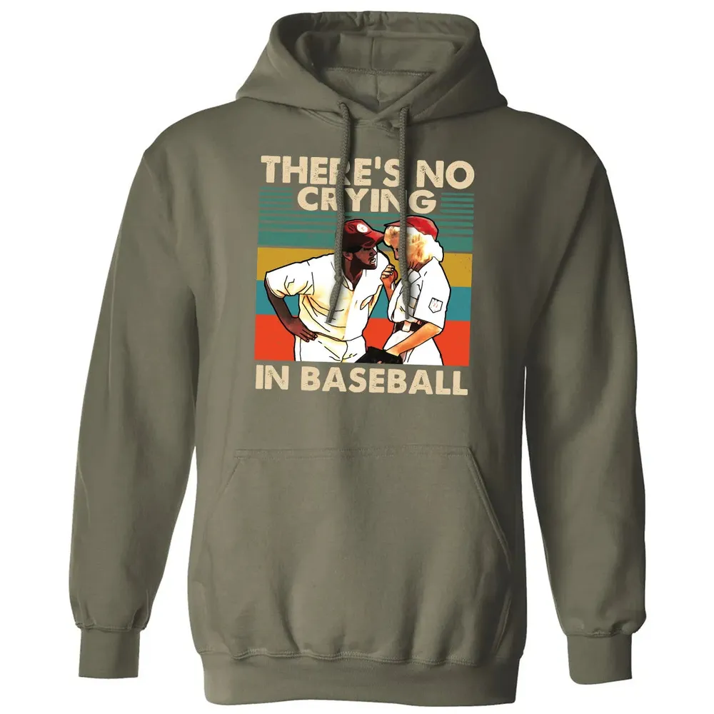 No Crying Classic Unisex Hoodie - 4