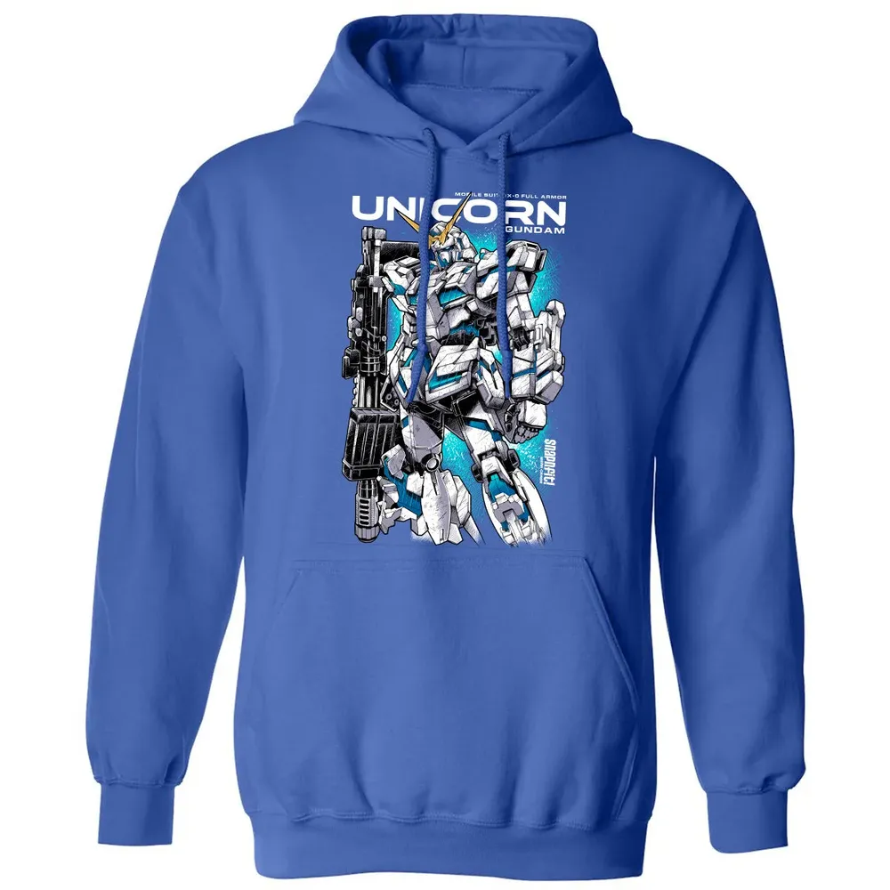 Unicorn Gundam Classic Unisex Hoodie - 9