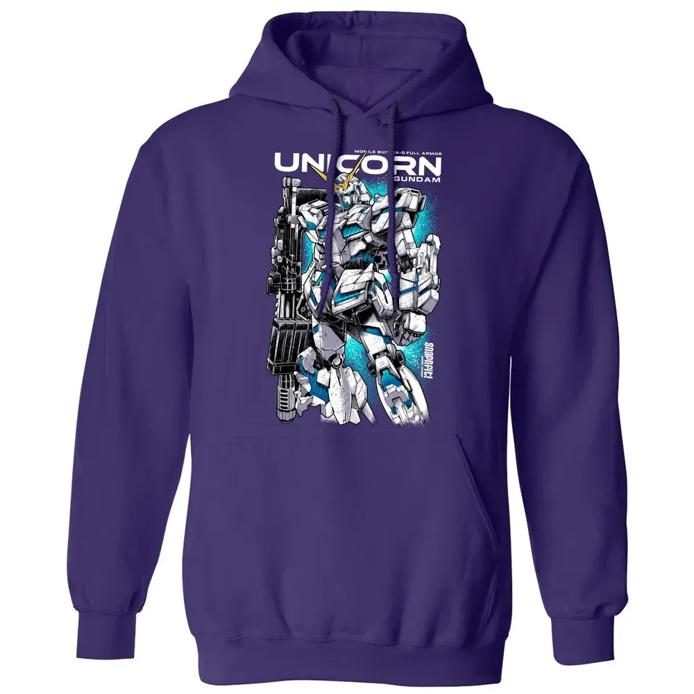 Unicorn Gundam Classic Unisex Hoodie - 6