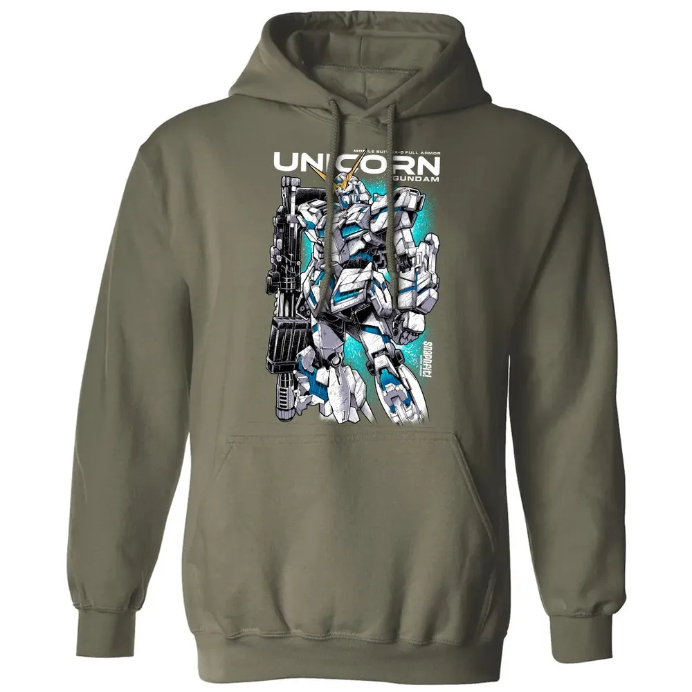 Unicorn Gundam Classic Unisex Hoodie - 4