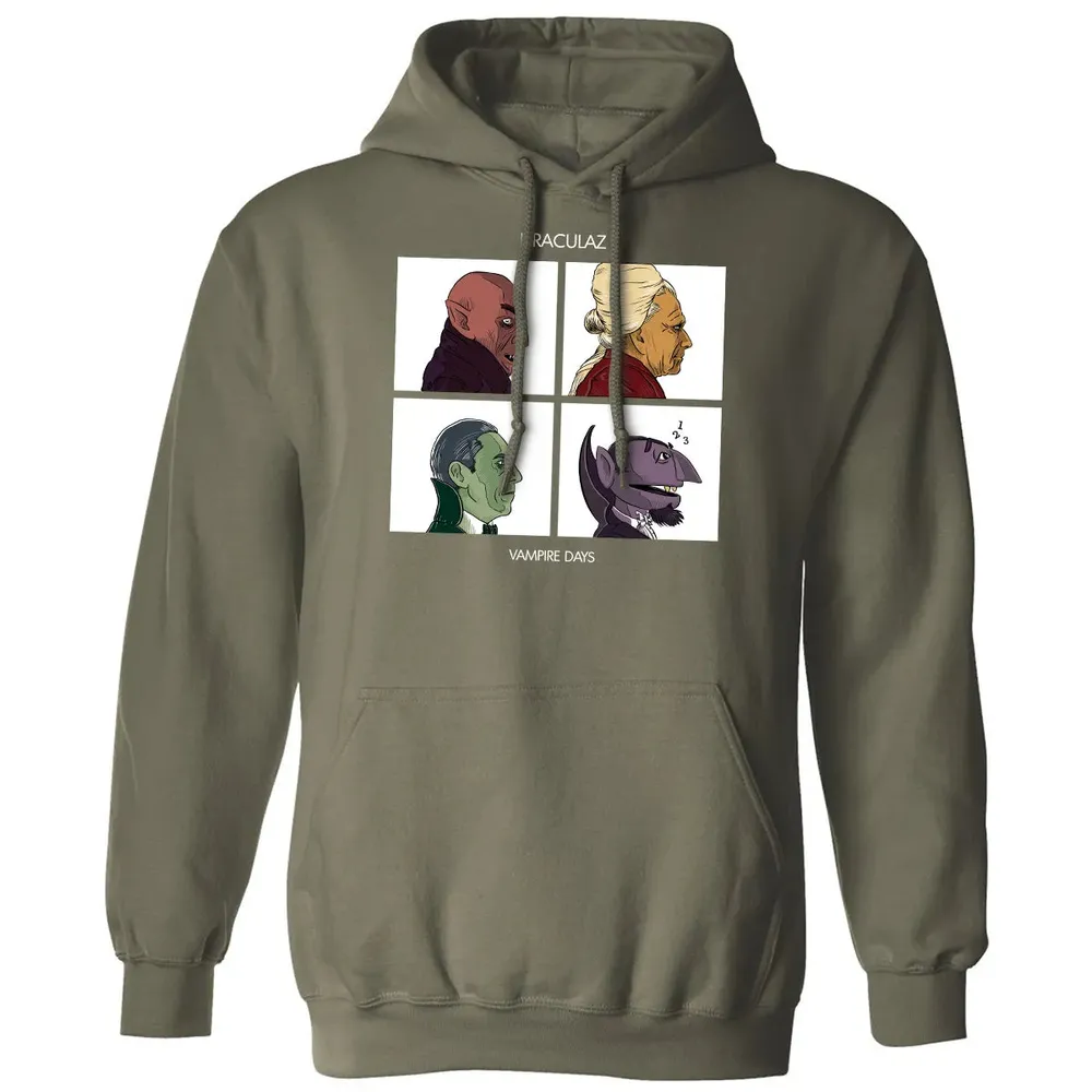 Draculaz Vampire Days Classic Unisex Hoodie - 4