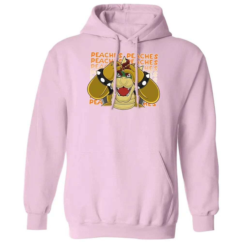Crazy For Peach Classic Unisex Hoodie - 3