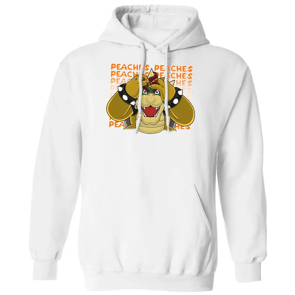 Crazy For Peach Classic Unisex Hoodie - 11