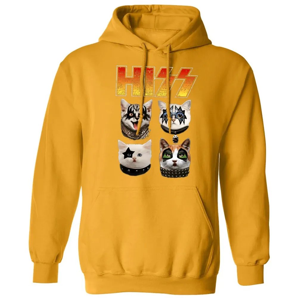 Hiss Funny Cat Lover Classic Unisex Hoodie - 12