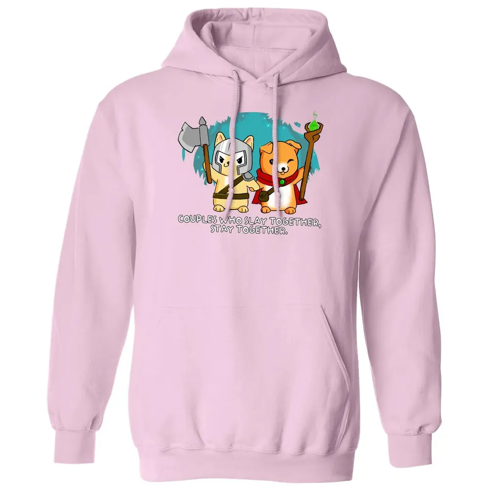Couples Who Slay Together Stay Together Classic Unisex Hoodie - 3
